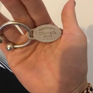 Tiffany and Co. keychain